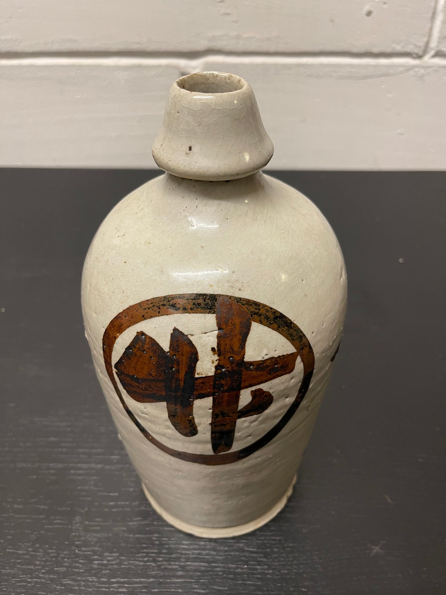 Antique Japanese Ceramic Saki Bottles