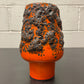 Otto Keramik Ceramic Fat Lava Vase West German Pottery