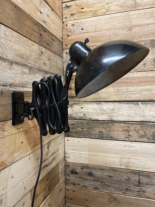 1930s Kaiser Idell Model 6718 Scissor Lamp