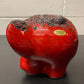 Otto Keramik Ceramic Elephant West German Pottery Fat Lava
