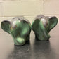 Otto Keramik Ceramic Elephant West German Pottery Fat Lava