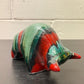 Otto Keramik Ceramic Bull West German Pottery Fat Lava