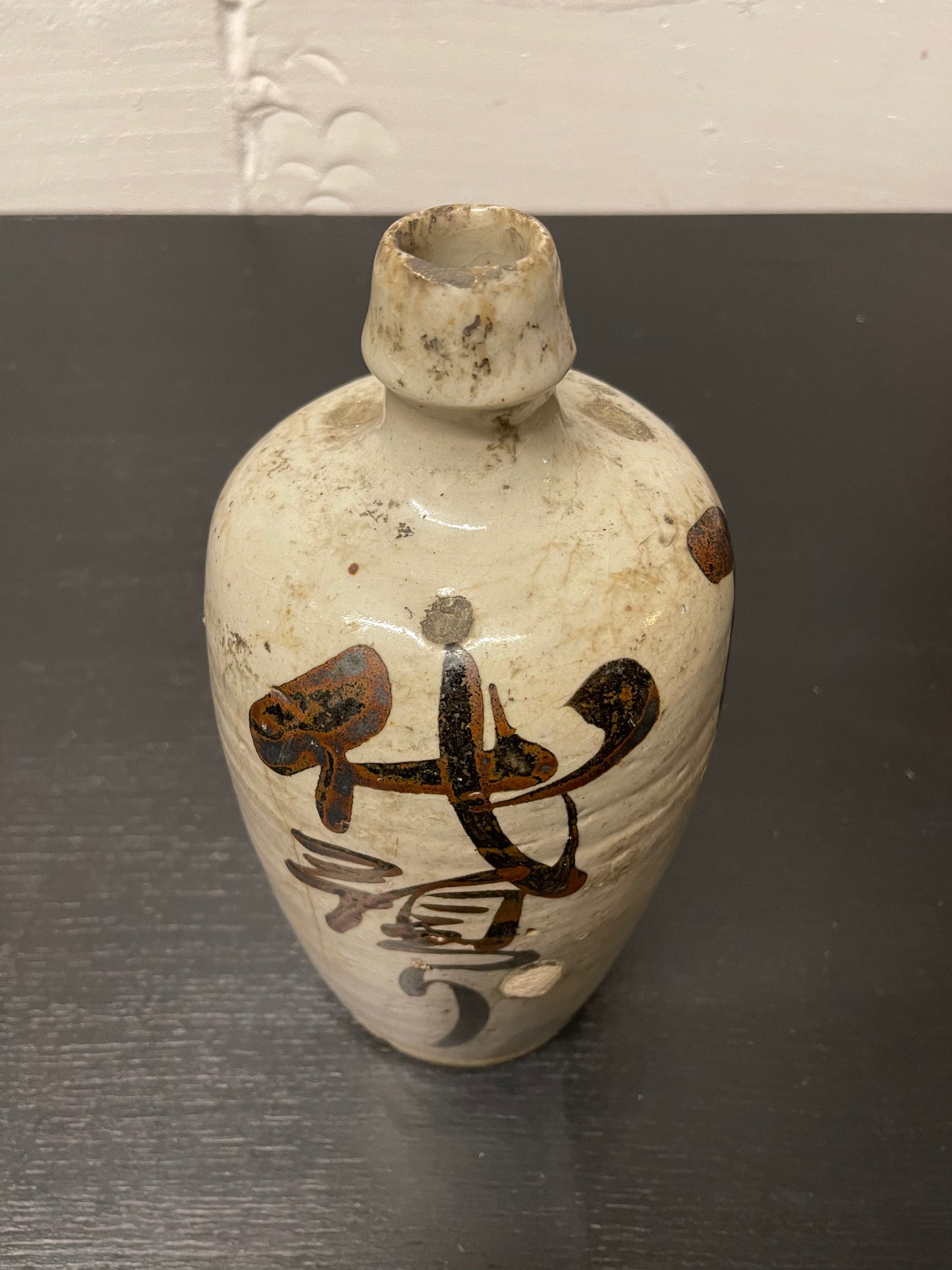 Antique Japanese Ceramic Saki Bottles