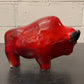 Otto Keramik Ceramic Bull West German Pottery Fat Lava