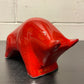 Otto Keramik Ceramic Bull West German Pottery Fat Lava