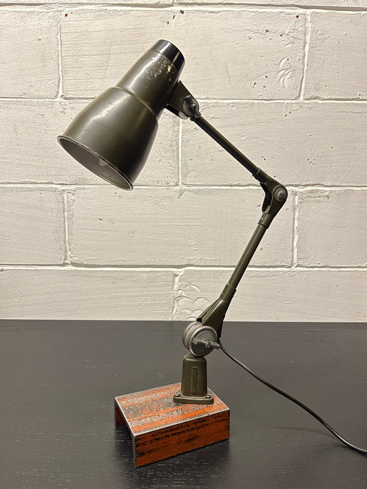 1970s Military Task Lamp By Ernst Rademacher