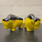 Otto Keramik Ceramic Bull West German Pottery Fat Lava