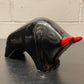 Otto Keramik Ceramic Bull West German Pottery Fat Lava