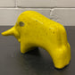 Otto Keramik Ceramic Bull West German Pottery Fat Lava
