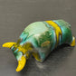 Otto Keramik Ceramic Bull West German Pottery Fat Lava