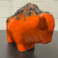 Otto Keramik Ceramic Bull West German Pottery Fat Lava
