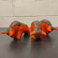 Otto Keramik Ceramic Bull West German Pottery Fat Lava