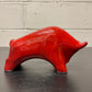 Otto Keramik Ceramic Bull West German Pottery Fat Lava