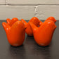 Otto Keramik Ceramic Birds West German Pottery Fat Lava