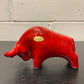 Otto Keramik Ceramic Bull West German Pottery Fat Lava
