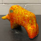 Otto Keramik Ceramic Bull West German Pottery Fat Lava