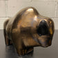 Otto Keramik Ceramic Bull West German Pottery Fat Lava