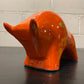 Otto Keramik Ceramic Bull West German Pottery Fat Lava