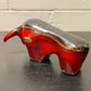 Otto Keramik Ceramic Bull West German Pottery Fat Lava