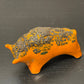 Otto Keramik Ceramic Bull West German Pottery Fat Lava