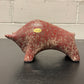 Otto Keramik Ceramic Bull West German Pottery Fat Lava