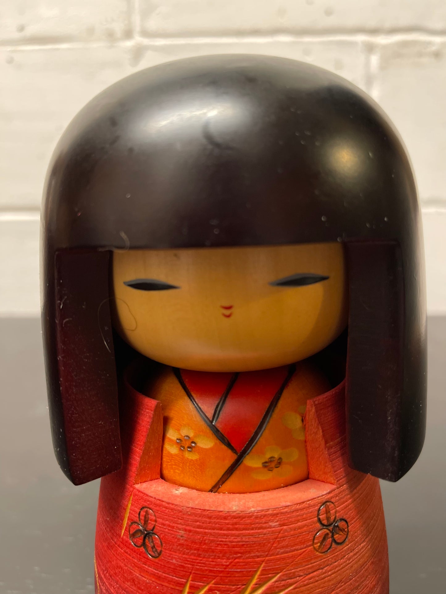 Vintage Gumma Japanese Kokeshi Doll By Masae Fujikawa
