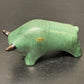 Otto Keramik Ceramic Bull West German Pottery Fat Lava