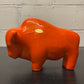 Otto Keramik Ceramic Bull West German Pottery Fat Lava