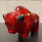 Otto Keramik Ceramic Bull West German Pottery Fat Lava