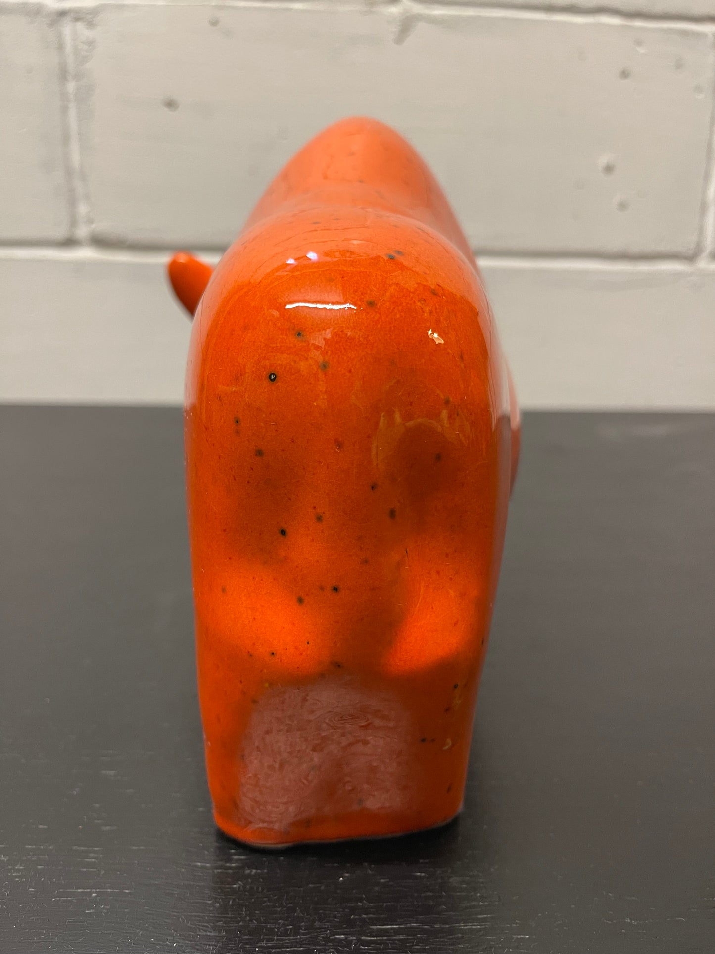 Otto Keramik Ceramic Bull West German Pottery Fat Lava
