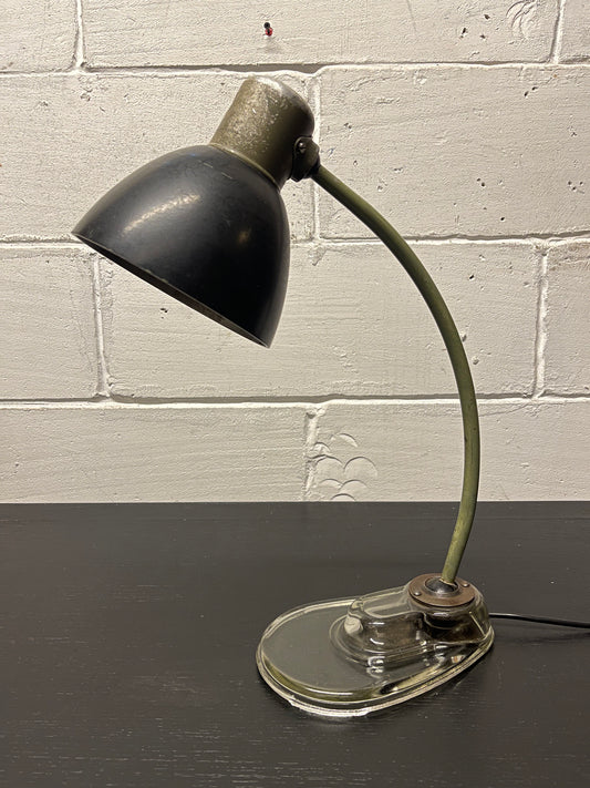 1940s Glass Base Model 1115 Table Lamp By Marianne Brandt For Kandem