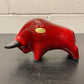 Otto Keramik Ceramic Bull West German Pottery Fat Lava