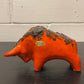 Otto Keramik Ceramic Bull West German Pottery Fat Lava