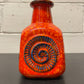 1960s West German Pottery Fossil Vase By Bay 80/25