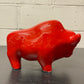 Otto Keramik Ceramic Bull West German Pottery Fat Lava
