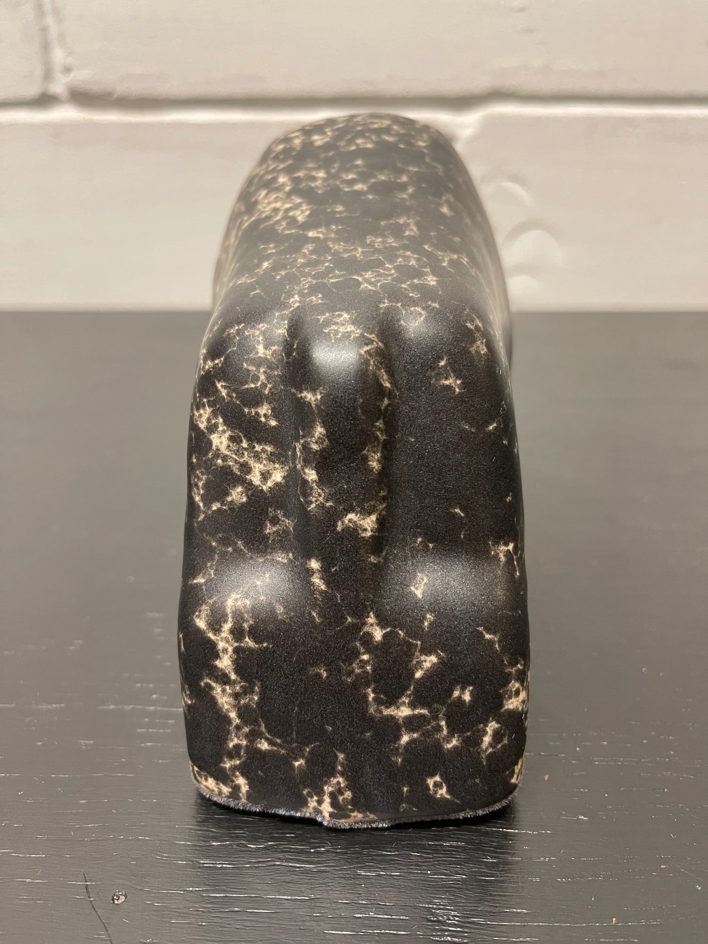 Otto Keramik Ceramic Bull West German Pottery Fat Lava