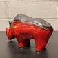 Exclusive Otto Keramik Ceramic Rhino West German Pottery Fat Lava