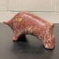Otto Keramik Ceramic Bull West German Pottery Fat Lava