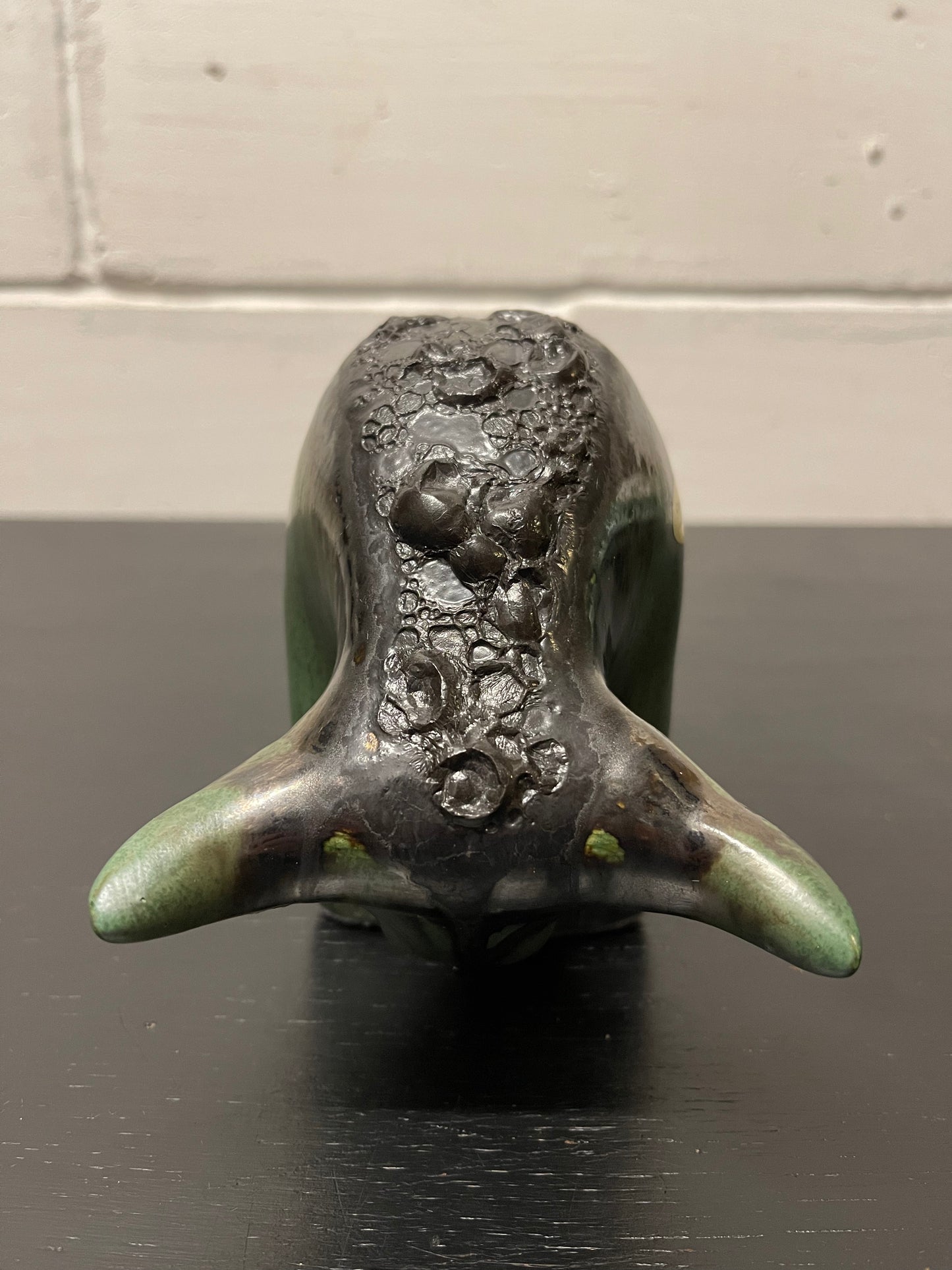 Otto Keramik Ceramic Bull West German Pottery Fat Lava