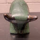 Otto Keramik Ceramic Bull West German Pottery Fat Lava