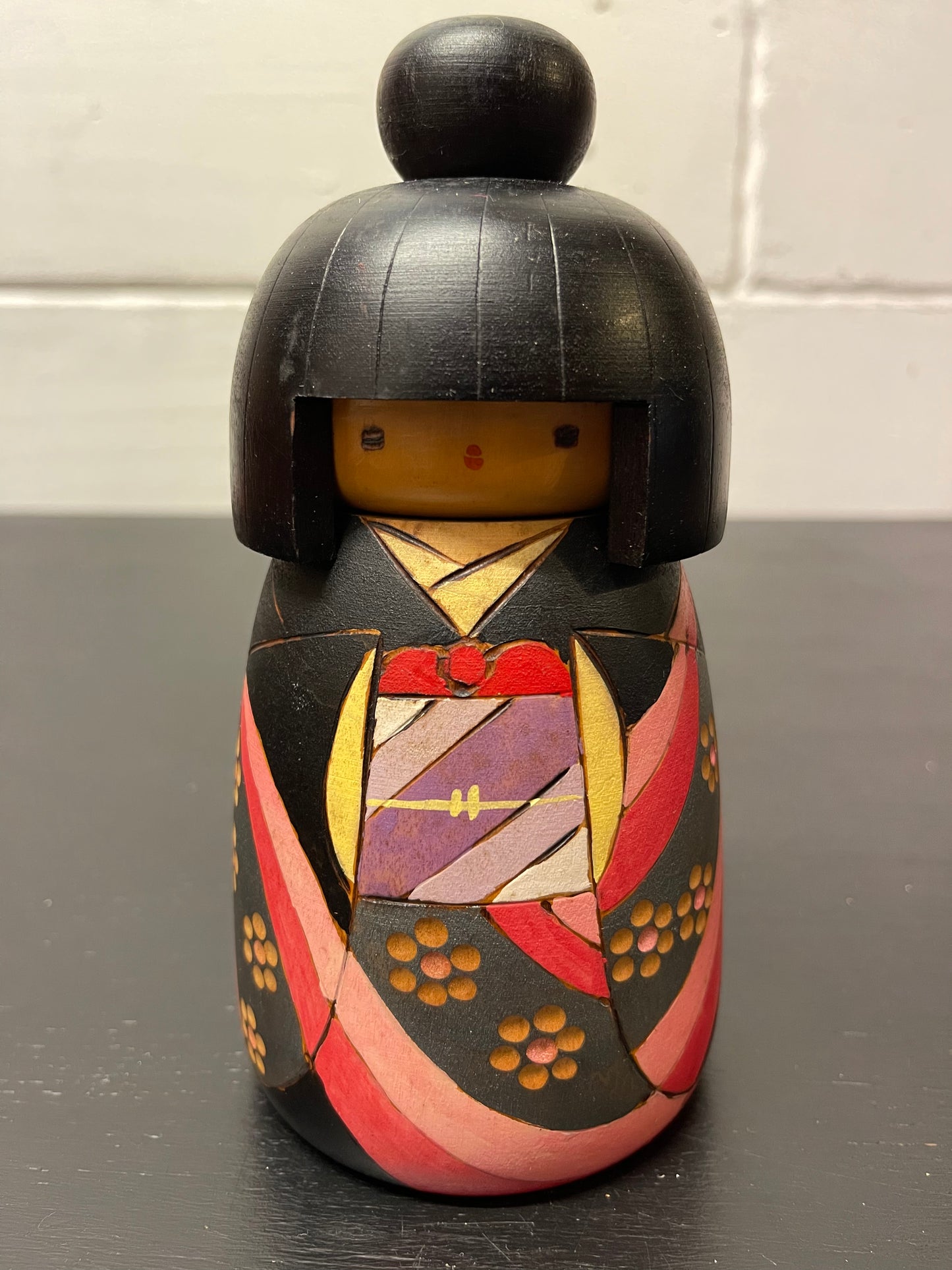 Vintage Gumma Japamese Kokeshi Doll By Kazuo Takamizawa