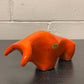 Otto Keramik Ceramic Bull West German Pottery Fat Lava