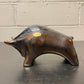 Otto Keramik Ceramic Bull West German Pottery Fat Lava