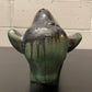 Otto Keramik Ceramic Bull West German Pottery Fat Lava