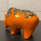 Exclusive Otto Keramik Ceramic Rhino West German Pottery Fat Lava