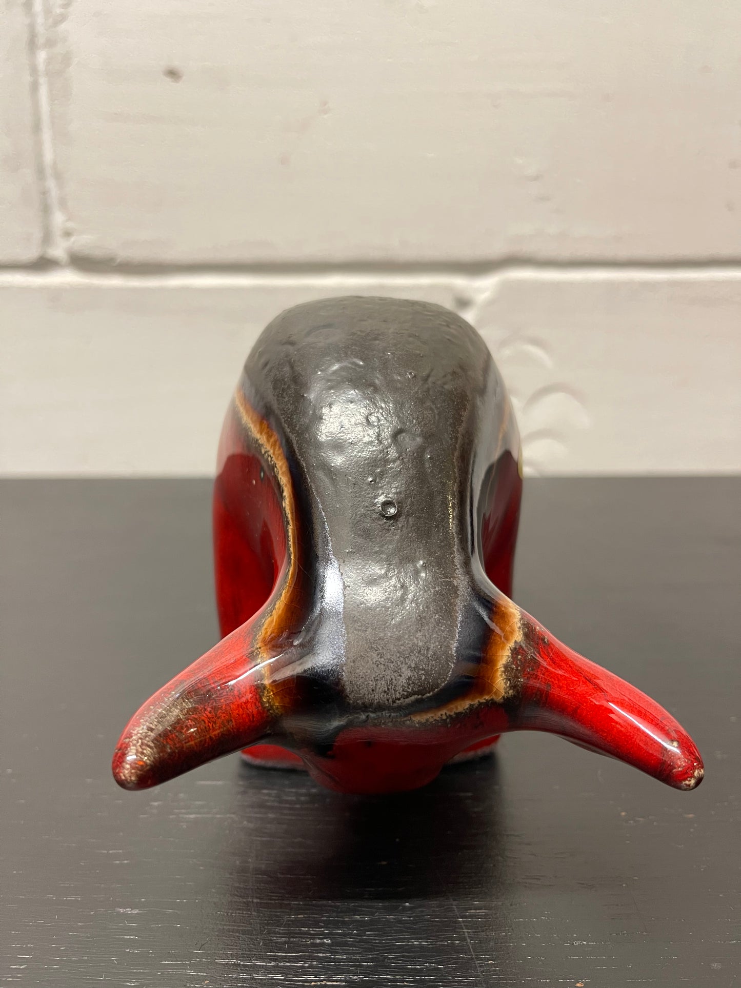 Otto Keramik Ceramic Bull West German Pottery Fat Lava