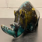 Exclusive Otto Keramik Ceramic Rhino West German Pottery Fat Lava