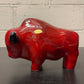 Otto Keramik Ceramic Bull West German Pottery Fat Lava
