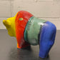 Otto Keramik Ceramic Bull West German Pottery Fat Lava