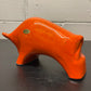 Otto Keramik Ceramic Bull West German Pottery Fat Lava